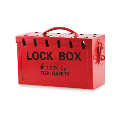 CAJA DE BLOQUEO GRUPAL ROJO 260X103X152MM 765100 SOFAMEL