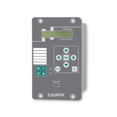 RELE DE PROTECCION 50/51P 51G/N 50G/N 46;24-230VAC/VDC SIL-A000C2E12AB FANOX