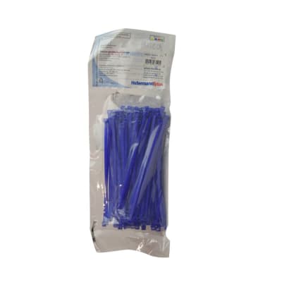 AMARRACABLE AZUL 150X3.6MM X100UND T30R-A HELLERMANNTYTON