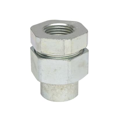 UNION DOBLE HEMBRA/HEMBRA ACERO ELECTROGALVANIZADO 3/4