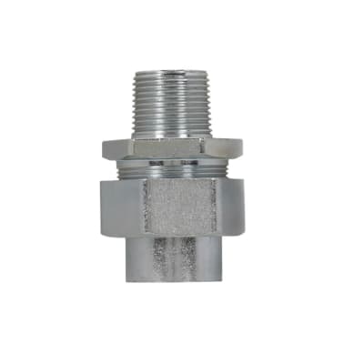 UNION DOBLE HEMBRA/MACHO FIERRO ELECTROGALVANIZADO 2