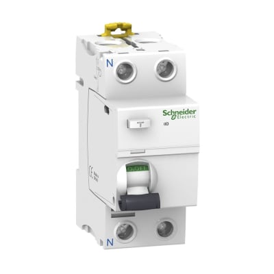 INTERRUPTOR DIFERENCIAL 2X25A 30MA 230V 2 MODULOS DIN IDSI A9R91225 SCHNEIDER ELECTRIC