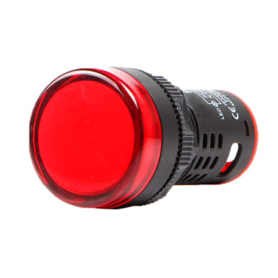 PILOTO LED ROJO COMPACTO 220VAC Ø22MM AD22-22DS/R NAVIA CONTROL
