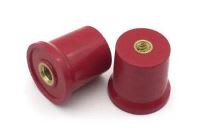 AISLADOR PORTABARRA 1/400 0.5KV CONICO CON ROSCA DE 1/4' X 30MM TANHO