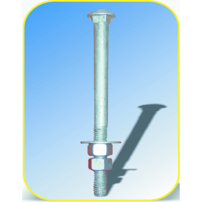 PERNO COCHE 3/8''X152MM 27KN GALV CALIENTE AP3033006 ARAGCU BT