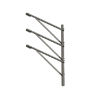 BASTIDOR PREFABRICADO CON PERFILES TIPO I MT-64 - MT-65 GALV CALIENTE ARAGCU AR