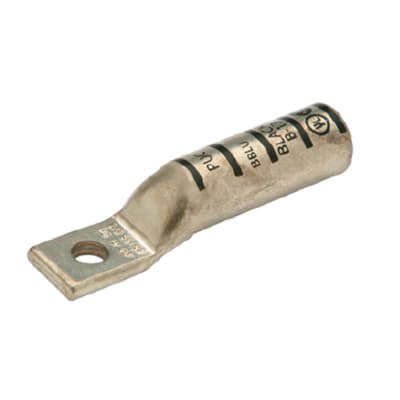 TERMINAL A COMPRESION DE COBRE ESTAÑADO BARRIL LARGO 1 HOYO 1000KCMIL 1/2'' 35KV BLANCO CON UL PENNUNION