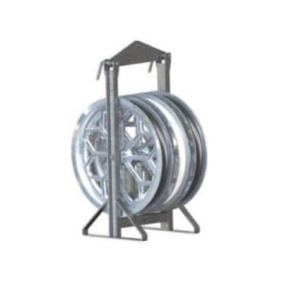 POLEAS PARA TENDIDO DE CUERDAS TRIPLE NEOPRENO-NYLON C Ø:98MM MODELO CTP-900N ARAGCU AT