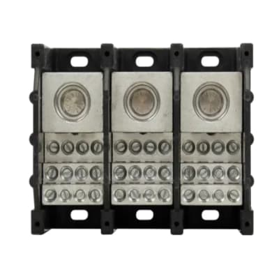 BLOQUE TERMINAL DE DERIVACION DE 3 POLOS 600 V 420A 10 KA BUSSMANN