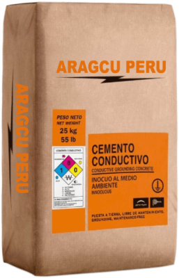CEMENTO CONDUCTIVO BOLSA X 25KG ARAGCU PT