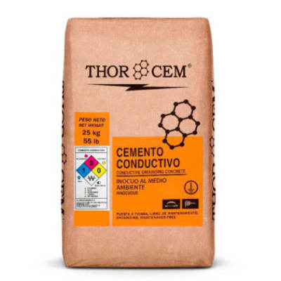 CEMENTO CONDUCTIVO 25kg THOR CEM