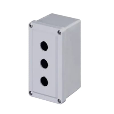 ESTACION DE CONTROL P/3 DISPOSITIVOS FRP 30.5MM NEMA 4X UL CF3PB STAHLIN