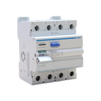 INT. DIFERENCIAL 4P 125A. TIPO AC. 300MA. HAGER