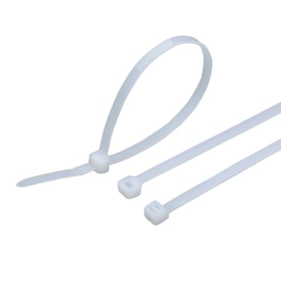 CINTILLO 300MM X 7.6MM COLOR BLANCO PKT 100 CHS