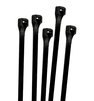 CINTILLOS DE SUJECION UV COLOR NEGRO 300MMX4.4MM BLS X 100 UNID HT-300X4.8-UV HONT