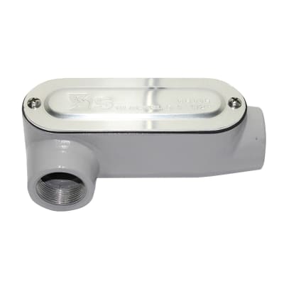 CONDULETAS EN FUNDICION DE ALUMINIO TIPO LR PARA INTEMPERIE 4'' S4-LR400 SOLDEXEL