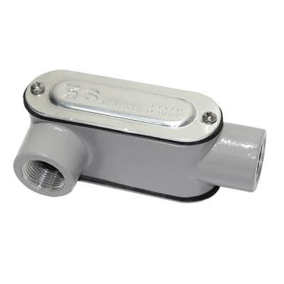 CONDULETAS EN FUNDICION DE ALUMINIO TIPO LRL PARA INTEMPERIE 1'' S4-LRL100 SOLDEXEL