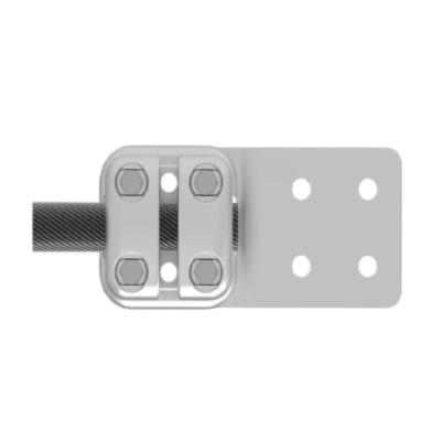 CONECTOR RECTO UNION CABLE A PLETINA MRCP-1888 ARAGCU AS