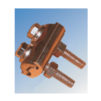 CONECTOR PARALELO DOBLE VIA DE BR.COBREADO Y/O ESTAÑADO16-120MM 2 PERNOS AP2016230 ARAGCU PT