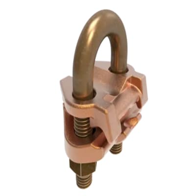 CONECTOR TIERRA CU P/CABLE 2/0AWG-250MCM A TUBO 1/2''-3/4'' Ø7/8''-1'' UL BURNDY