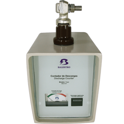 CONTADOR DE DESCARGAS PARA PARARRAYOS MODELO BCD BALESTRO