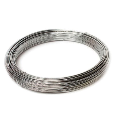 ALAMBRES GALVANIZADOS 12AWG 2.77MM (ROLLOX100KG) ASTM A641 ACERO IMPORTADO