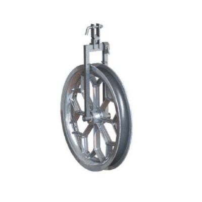 POLEAS PARA TENDIDO DE CUERDA SIMPLE NYLON Ø:98MM MODELO CSP-900 / NY ARAGCU AT