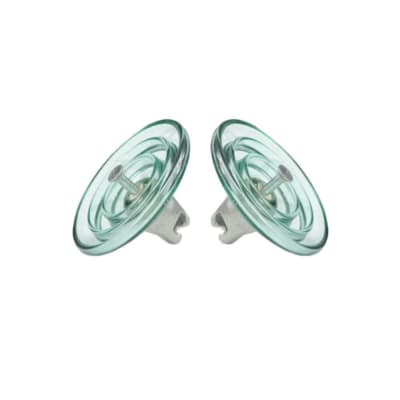 AISLADOR DE VIDRIO TIPO SUSPENSION 100KN 255/127/320MM U100B/127 PROCEDENCIA CHINA