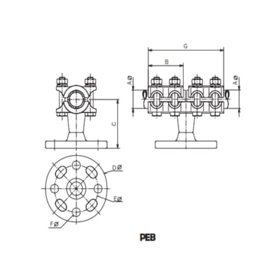 CURVA VERTICAL ARTICULADA 750MM GALV. CALIENTE ARAGCU VM