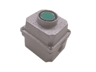 INTERRUPTOR INDUSTRIAL PUSH BUTTON 22mm DE 1 PULSADOR CON CERCO IRP/C1 C IRP/C1 AIBAR