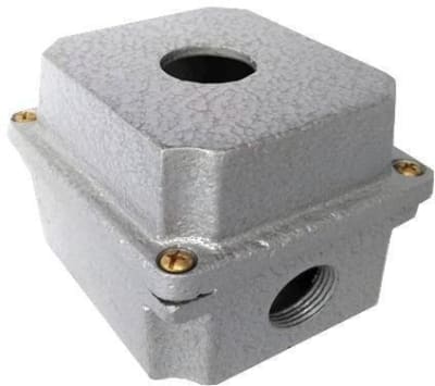 INTERRUPTOR INDUSTRIAL PUSH BUTTON 22 mm DE 1 PULSADOR IRP/1 IRP/1C AIBAR