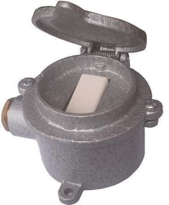 INTERRUPTOR INDUSTRIAL CIRCULAR C/TAPA SIMPLE 15A ICS/T15 AIBAR