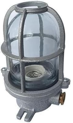 FANAL RECTO DE 100W 2 STOVE BOLTS HERMETICO IP66 NO INCLUYE LAMPARA FRT/H100.1 AIBAR