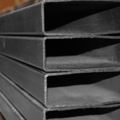 TUBOS RECTANGULARES NEGROS LAC A500 100X150X6.0X6MT ACERO IMPORTADO