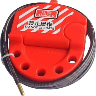BLOQUEO UNIVERSAL REGULABLE CON CABLE FORRADO L=1.80MT BAN-L10-1 BEIAN-LOCK