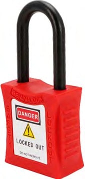 CANDADO CON ARCO DE NYLON 1/2'' S02 BEIAN-LOCK