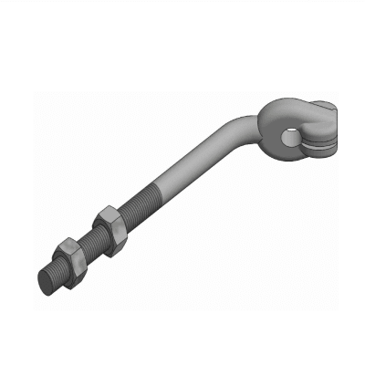 PERNO OJO ANGULAR CON GUARDACABO DE A°G° 3/4''X610MM D1PE0023 ARAGCU RT