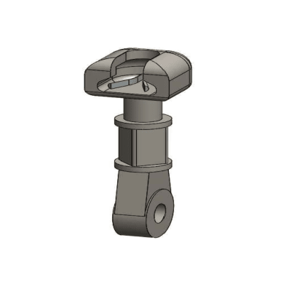 ADAPTADOR CASQUILLO OJO LARGO (I) DE A°G° 16.5X98X19.5MM 70KN M1AD0301 ARAGCU MT