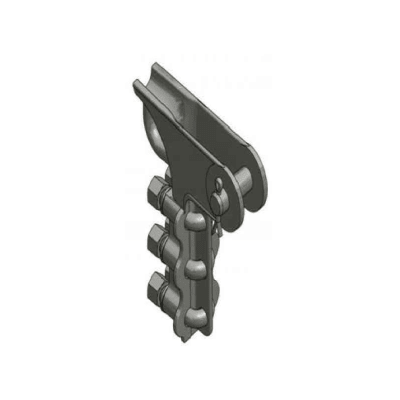 GRAPA DE ANCLAJE TIPO PISTOLA DE 3 PERNOS P/COND. 120MM DE FIERRO GALV. (P) D1GR0604 ARAGCU MT