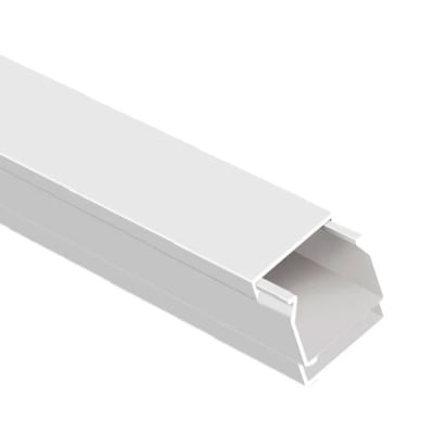 CANALETA CERRADA 60X40MM 2M BLANCO MUTLUSAN