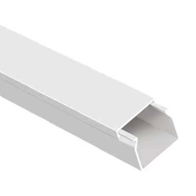 CANALETA CERRADA 40X25MM 2M BLANCO MUTLUSAN