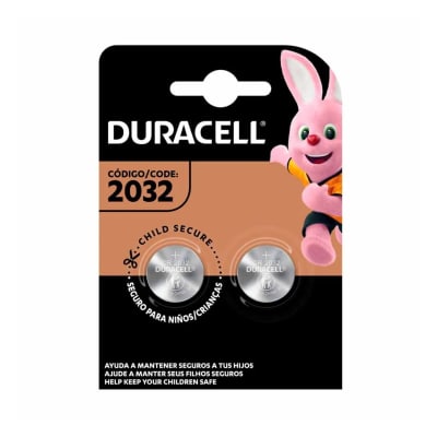 PILA DURACELL BOTON LITIO 2032 X2 DURACELL