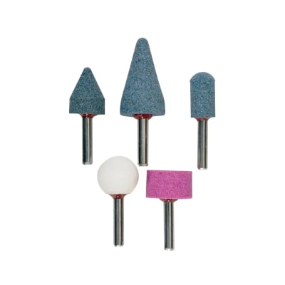 SET DE PIEDRAS ABRASIVAS 6MM 5 PZAS KWB