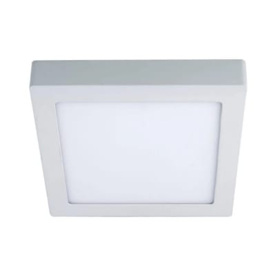 DOWNLIGHT CUADRADO 18W LUZ CALIDA ALUMINIO BLANCO ORANGE