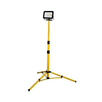 REFLECTOR LED CON TRIPODE 1X 50W ORANGE