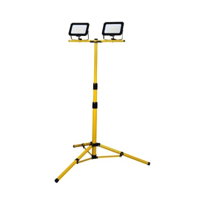 REFLECTOR LED CON TRIPODE 2X 50W ORANGE