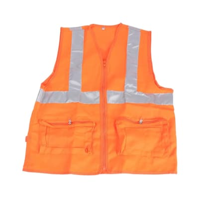 CHALECO PARA OBRA NARANJA TALLA LARGE WERKEN