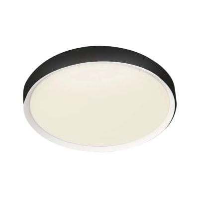 PLAFON LED 48W TRICOLOR 3CCT NEGRO DIXON