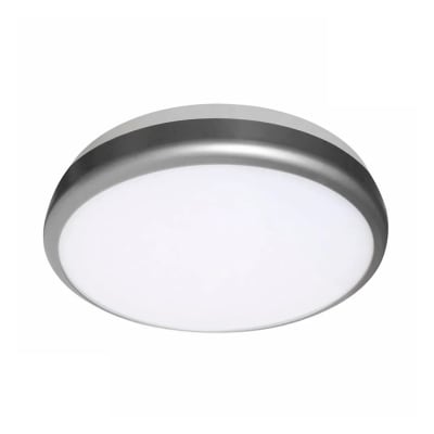 PLAFON LED 30W IP65 SILVER 30CM LUZ FRIA LIGHTECH