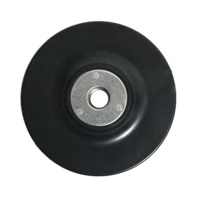 DISCO BASE PLASTICO 4.5'' PARA AMOLADORAS MODELO P16021 HOME TOOLS